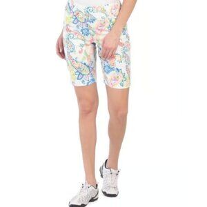 NWT IBKUL CORAL Pullon Golf short 4